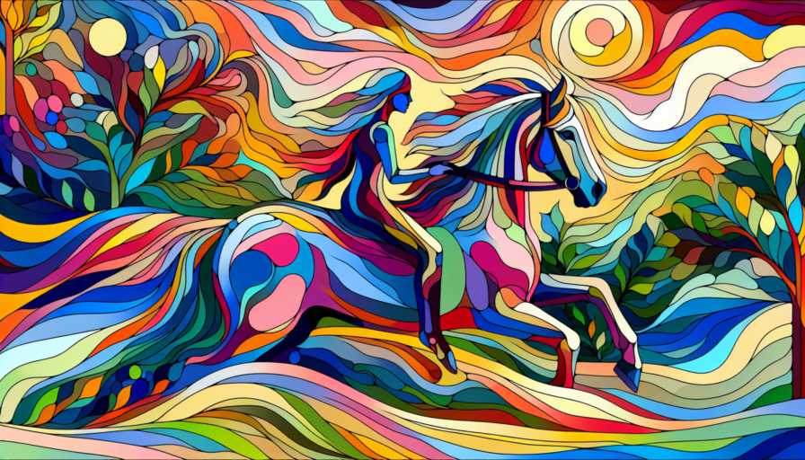 El caballo salvaje y la chica que aprendió a domarlo