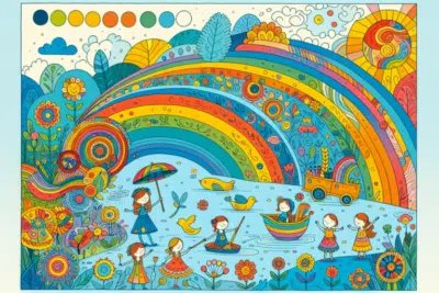 El hada de los colores y el arcoíris perdido 7 El hada de los colores y el arcoíris perdido