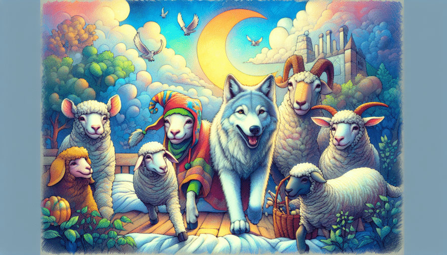 El leal lobo y la oveja perdida: un viaje de amor y redención