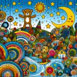El osito y la estrella de noche
