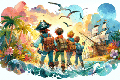 Cuento: El tesoro del pirata 6 El tesoro del pirata