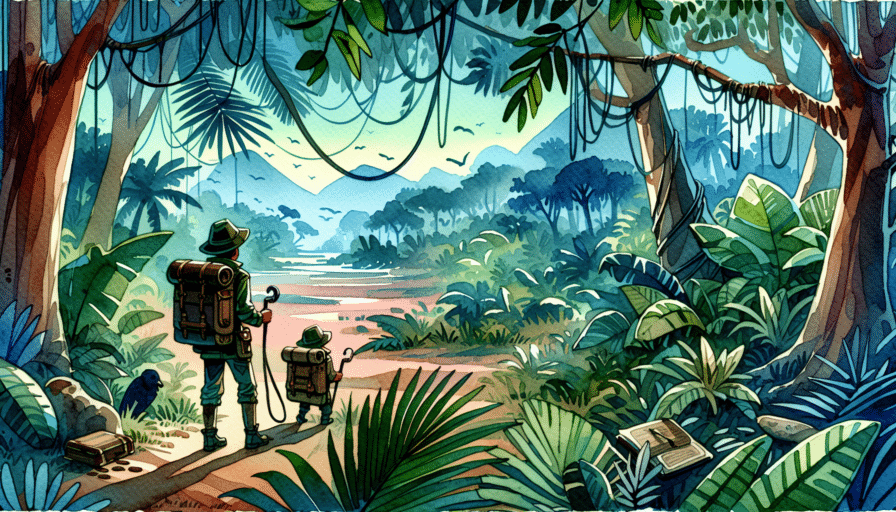 La aventura en la selva oscura
