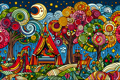La capa de la noche y sus mil colores 6 La capa de la noche y sus mil colores