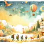Cuento: La pandilla de los aventureros una historia de amistad y exploración