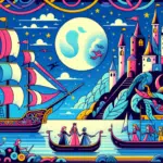 La princesa de los mares en las noches de luna llena