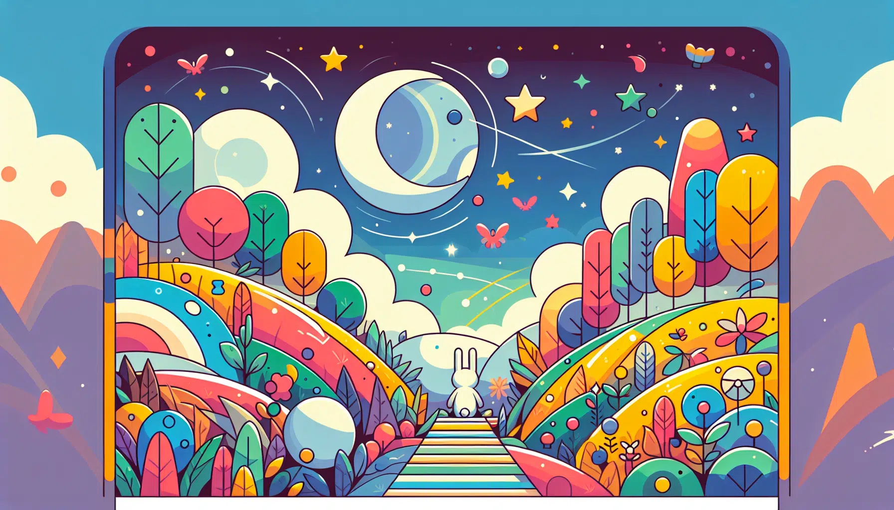 Las aventuras del conejito lunar