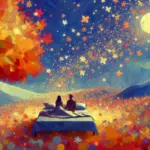 Los deseos que florecen bajo la lluvia de estrellas
