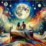 Susurros amorosos entre las sábanas de luna