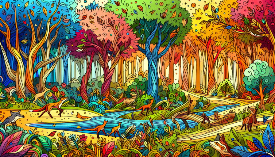 The secret of the enchanted forest